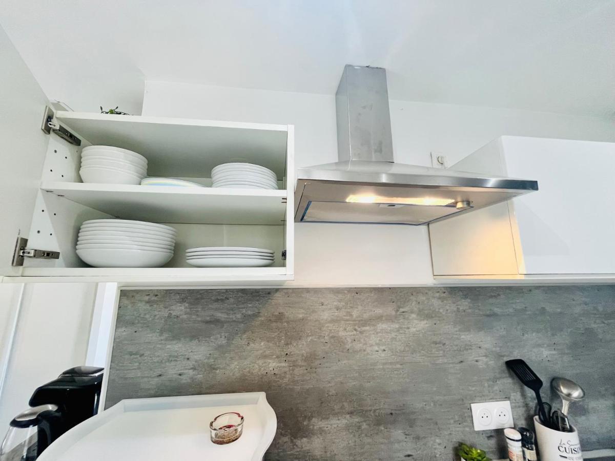 Superbe Duplex Design Neuf 2 Chambres, Climatise Tout Confort, Facile D,Acces Stationnement Gratuit Marsylia Zewnętrze zdjęcie