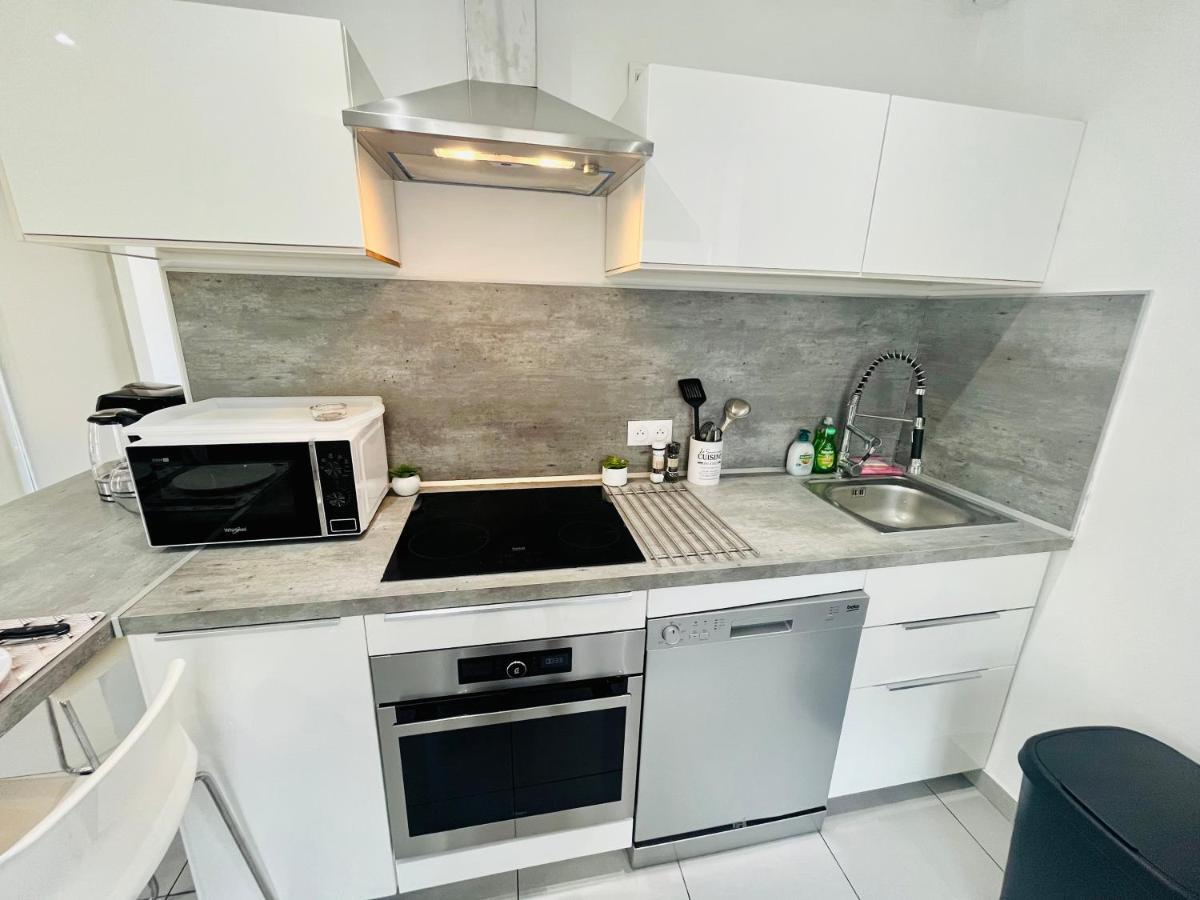 Superbe Duplex Design Neuf 2 Chambres, Climatise Tout Confort, Facile D,Acces Stationnement Gratuit Marsylia Zewnętrze zdjęcie